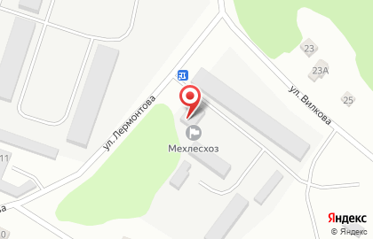 Сахалинские лесничества на улице Лермонтова на карте