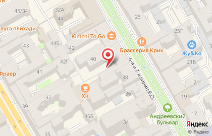 Транспортная компания ПЭК в Санкт-Петербурге на карте