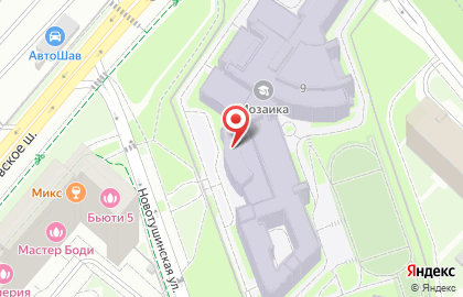 Детская школа плавания Кроль на метро Планерная на карте