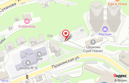 Сауна Прилив на карте