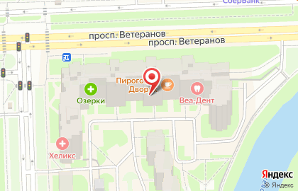 Лаборатория Хеликс на проспекте Ветеранов 108 на карте