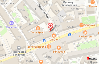 ТАНТРА В ГОРОДЕ (Москва) на карте