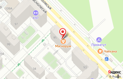 Ломбард Ломбард Голд на улице Краснолесья на карте