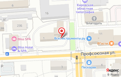 Следственное Управление Следственного комитета РФ по Кировской области на карте
