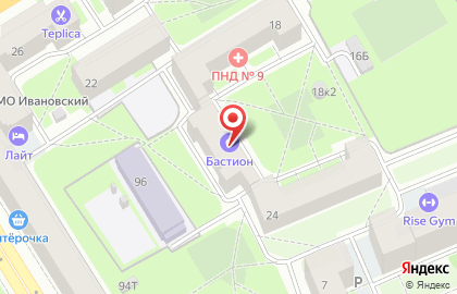 Технострой на Ивановской улице на карте
