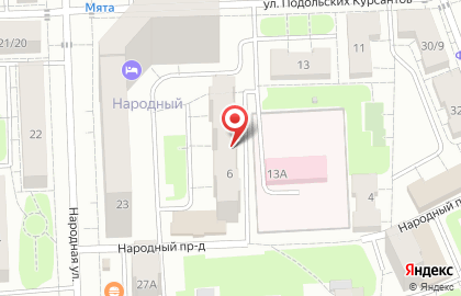 Страховая компания СберСтрахование в Подольске на карте