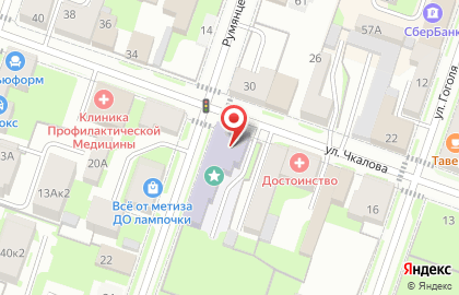 Центр детского и юношеского туризма и экскурсий им. Е.П. Балагурова в Рыбинске на карте