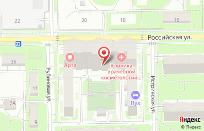 Торговая компания Евро-Лайн на Российской улице на карте