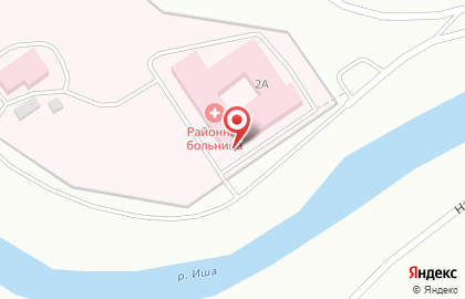 Чойская районная больница на карте