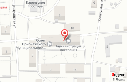 Парикмахерская в Петрозаводске на карте