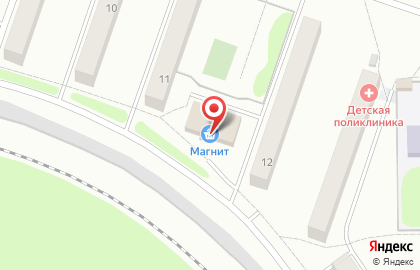 Супермаркет Магнит в Туле на карте