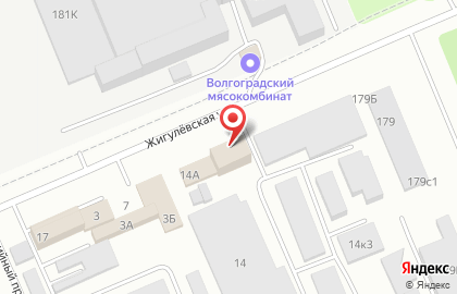 Арендная компания на Жигулёвской улице на карте