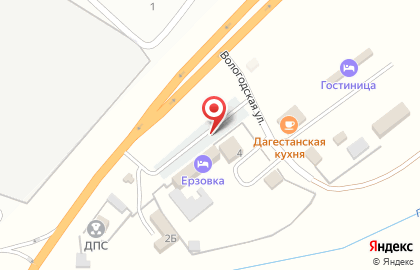 Строительная база пиломатериалов на Вологодской улице на карте