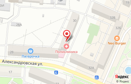Салон ортопедических товаров и товаров для здоровья Кладовая здоровья в Пушкинском районе на карте