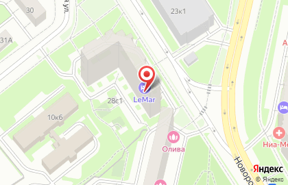 Отель LeMar на карте