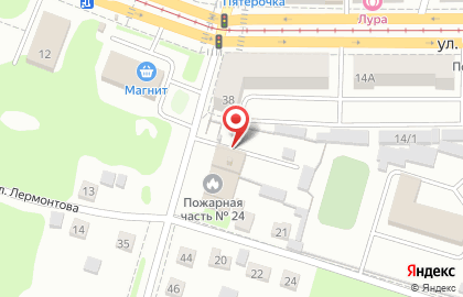 Пожарная часть №24 в Орджоникидзевском районе на карте