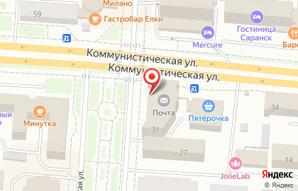 Оценочно-юридическая компания Партнер на Большевистской улице на карте