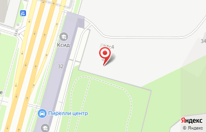 Автомойка на ул. Народного Ополчения на карте