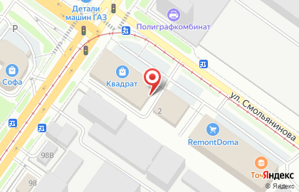Магазин металлических дверей Torex на карте
