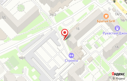 Продуктовый магазин Царский стол на Комсомольском проспекте на карте