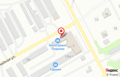 Автосервис Подкова на Линейной улице на карте