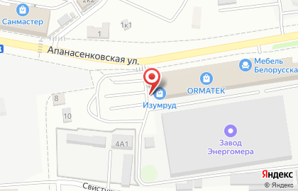 Мебельная фабрика Дельта в Ставрополе на карте