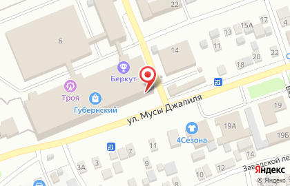 Магазин Желен в Оренбурге на карте