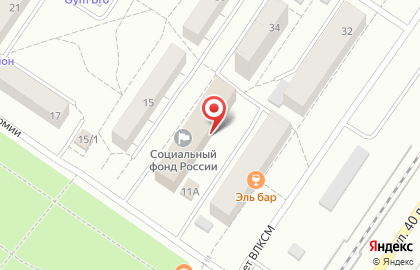 Комплексный центр социального обслуживания населения Заводского района в Заводском районе на карте