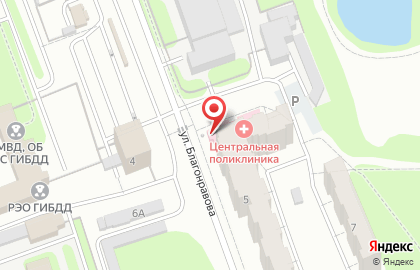 Торговая компания Природный Источник на улице Благонравова на карте