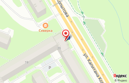 Продуктовый магазин Беринг на карте