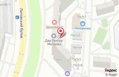 МегаТекст на Литовском бульваре на карте