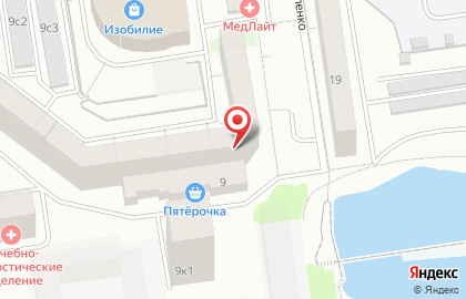 Адвокатский кабинет Сёмкина В.Б. на улице Муравленко на карте
