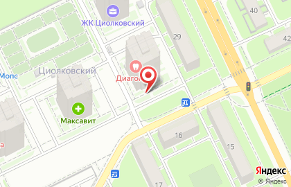 Магазин Сладкая лавка на улице Островского на карте
