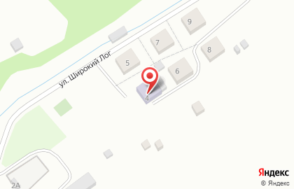 Детский сад Малышок №2 на карте