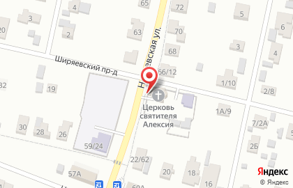 Церковь Алексия митрополита Московского на карте