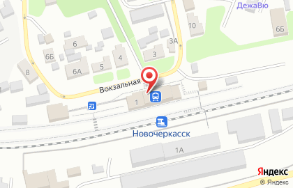 Банкомат Банк ВТБ на Вокзальной улице на карте