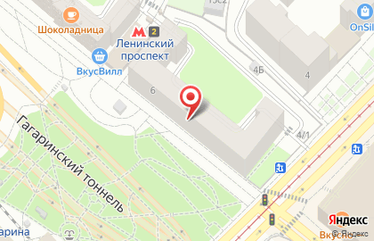 Служба компьютерной помощи TAB-MOSCOW.RU на Ленинском проспекте на карте