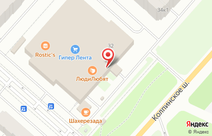 Автосервис в Санкт-Петербурге на карте