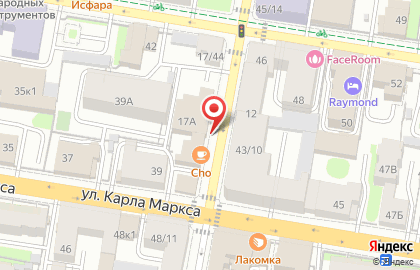 Шиномонтажная мастерская Шиносервис в Вахитовском районе на карте