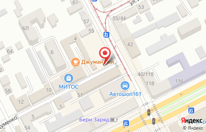 Кондитерский магазин Лакомка в Ростове-на-Дону на карте