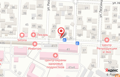 Медицинский центр Панацея в Советском районе на карте
