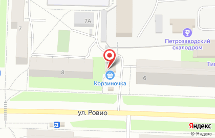 Торговый дом Славмо на улице Ровио на карте