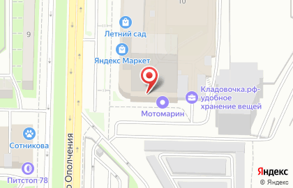 Рыболовный магазин в Санкт-Петербурге на карте