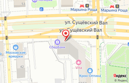СберБанк на улице Советской Армии на карте