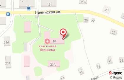 Отделение общей врачебной практики №1, Озерецкая участковая больница на карте