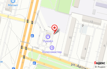 Билборды (6х3 м) от РА Экспресс-Сити на улице Автомобилистов на карте