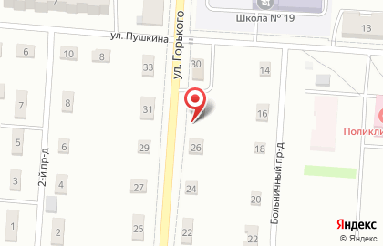 Магазин продуктов в Туле на карте