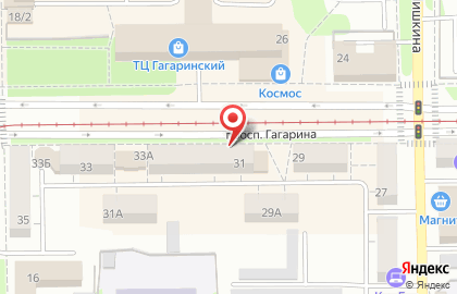 Ювелирный салон Рамзес на проспекте Гагарина на карте