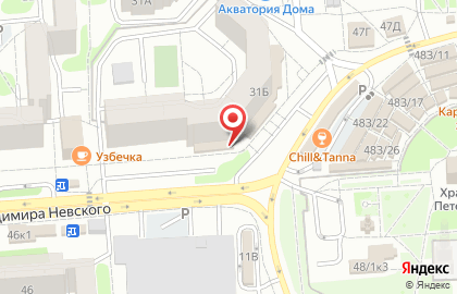 Магазин Красное & Белое в Воронеже на карте