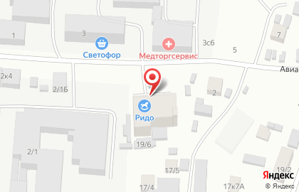Торговый дом Ридо в Якутске на карте
